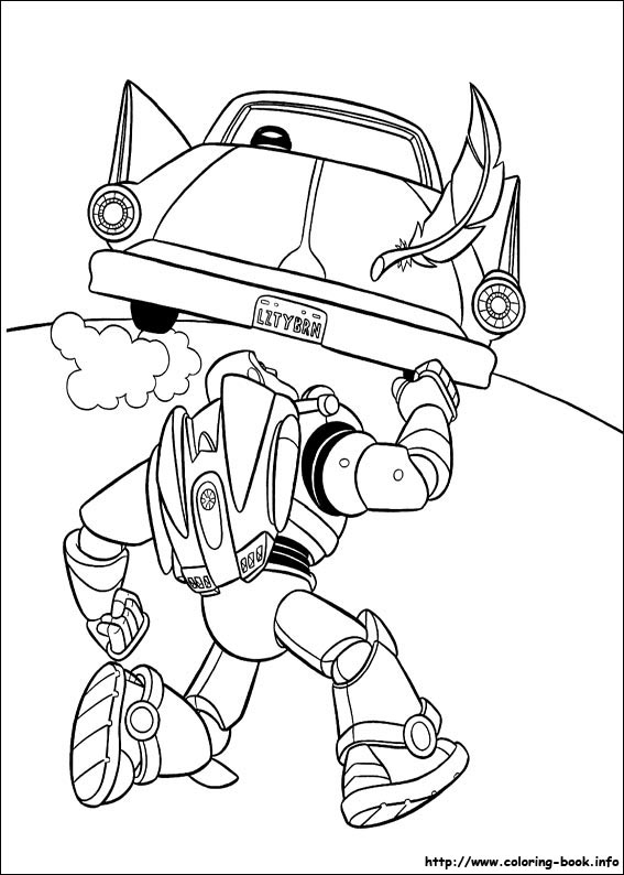 Toy Story coloring picture